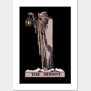 Tarot Card : The Hermit Posters and Art